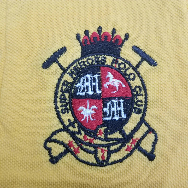 Yellow Color Kids Polo For Boys