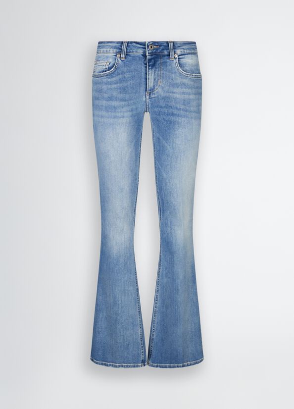 Bell-bottom jeans