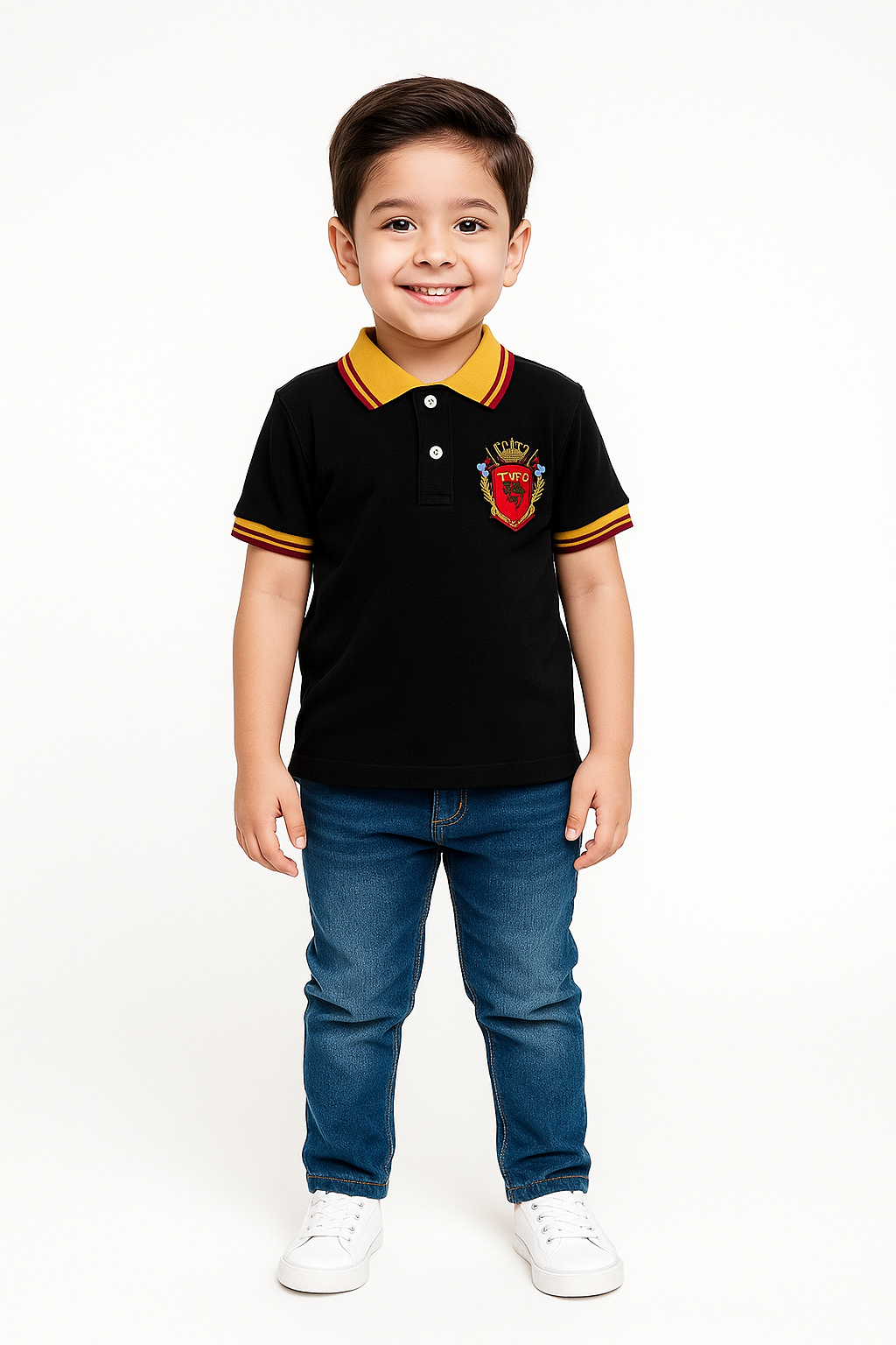 Boys pk cotton polo