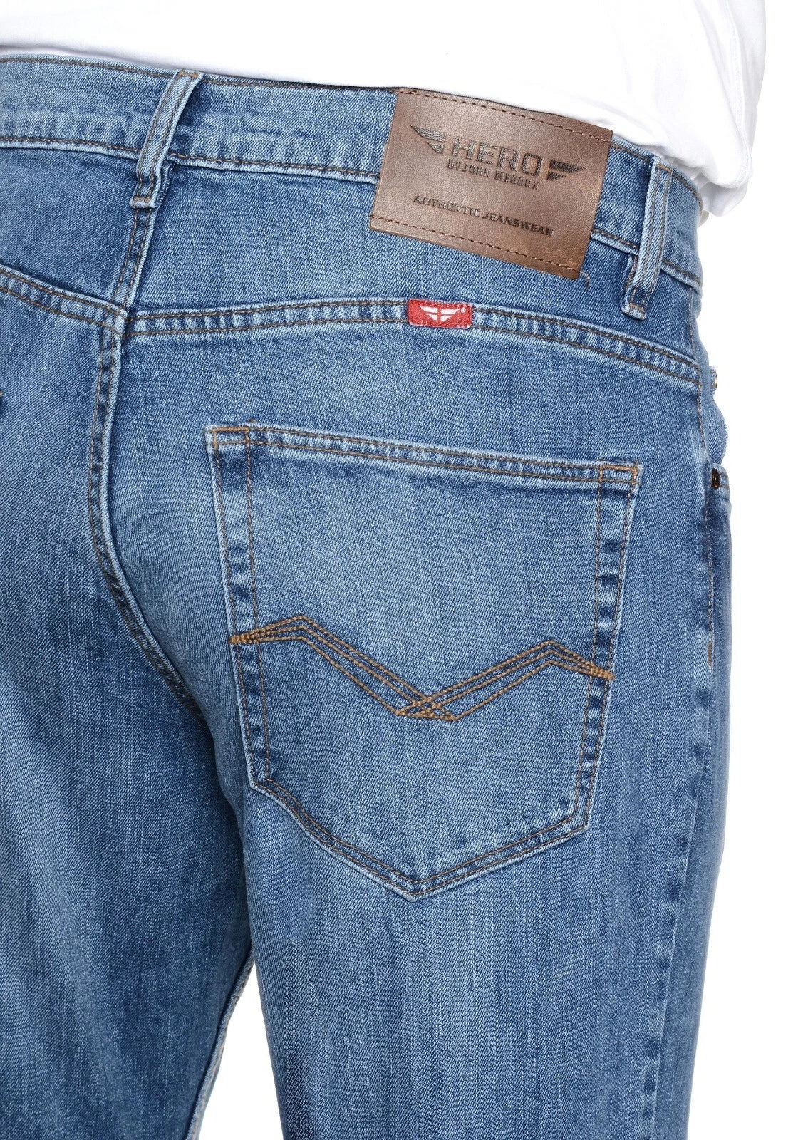 HERO STRETCH - Jeans Hose - vintage blue