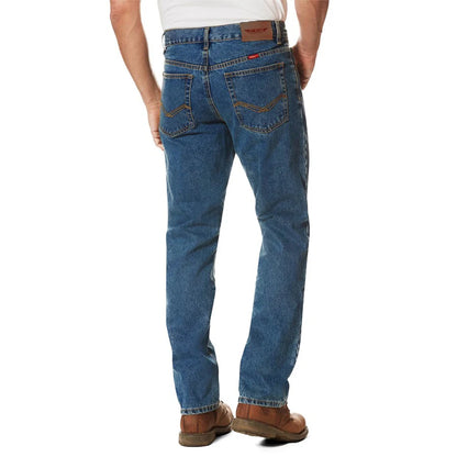 Regular straight stretchable Hero stone blue mens jeans