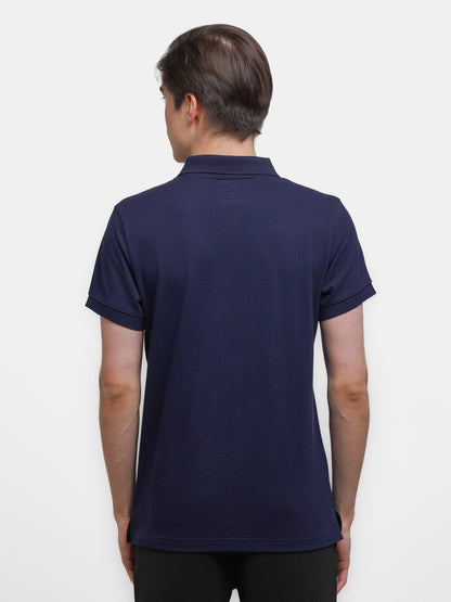Classic Navy Blue Blue Polo T-shirt