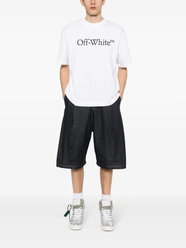 Off-White Big Bookish Skate T-shirt in Cotton