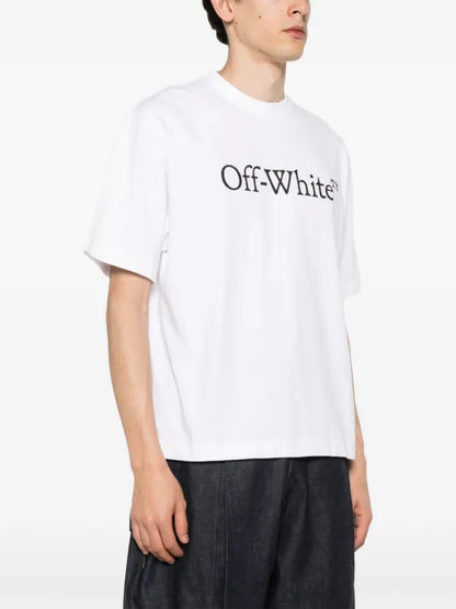 Off-White Big Bookish Skate T-shirt in Cotton