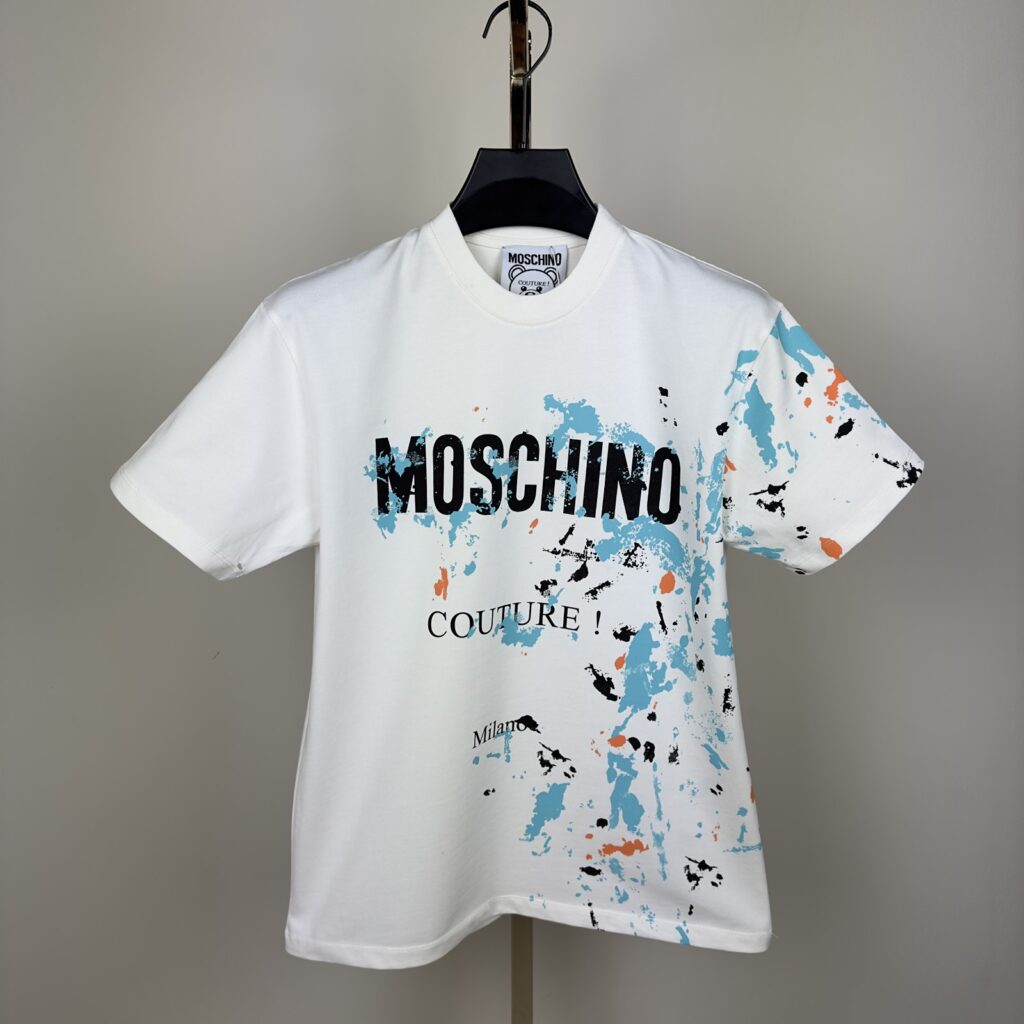Moschino Printed T-Shirt White