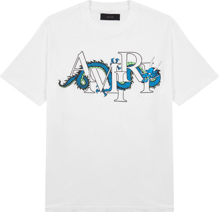 Amiri Dragon Logo-print Cotton T-shirt