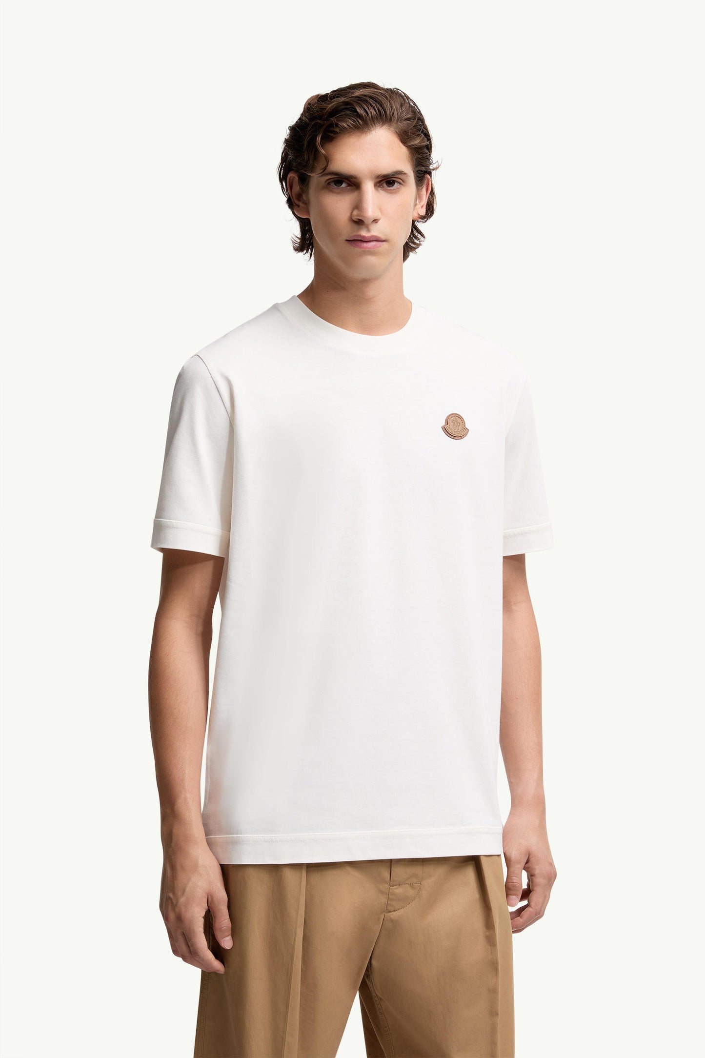 Moncler Imported logo-patch t-shirt