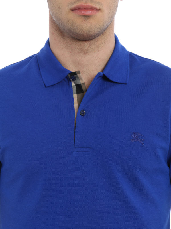 Oxford cotton pique polo shirt