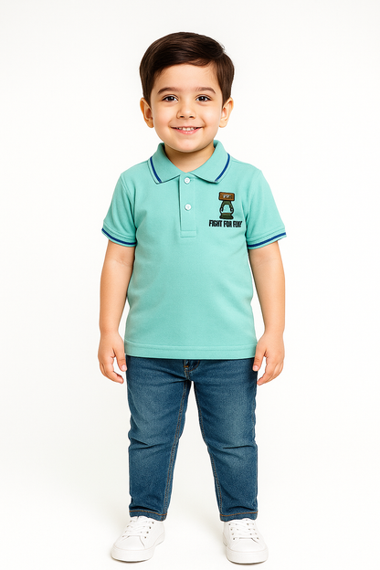 Boys Regular Fit Polo