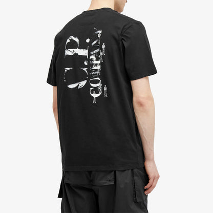 C.P. Company Men's Jersey Relaxed Graphic T-Shirt in Black