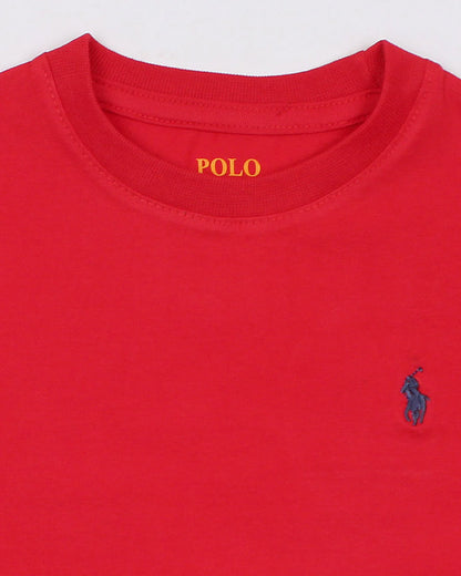 Jersey Custom Fit Cotton Crewneck T-Shirt