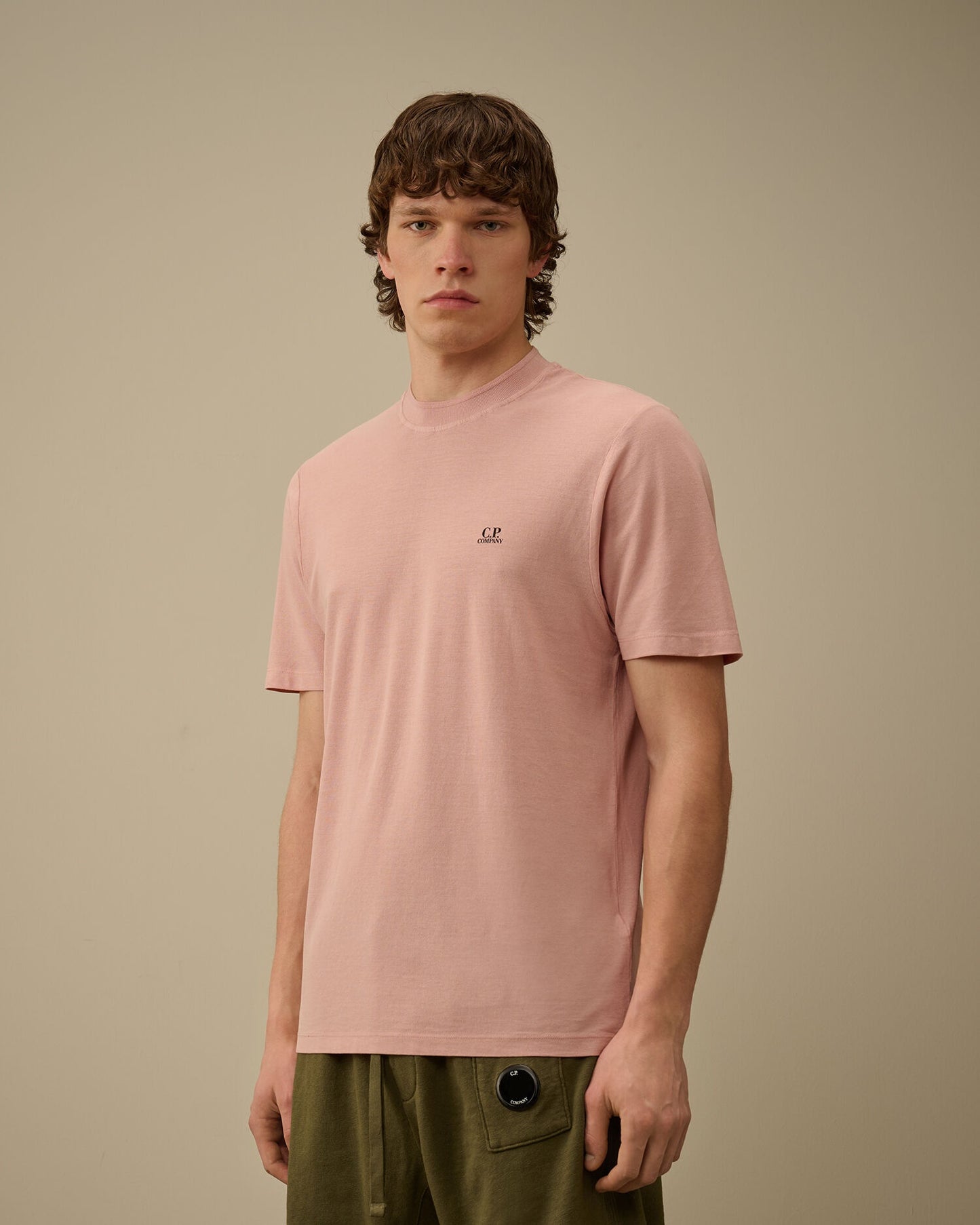 C.P. Company  Crepe Jersey Logo T-Shirt