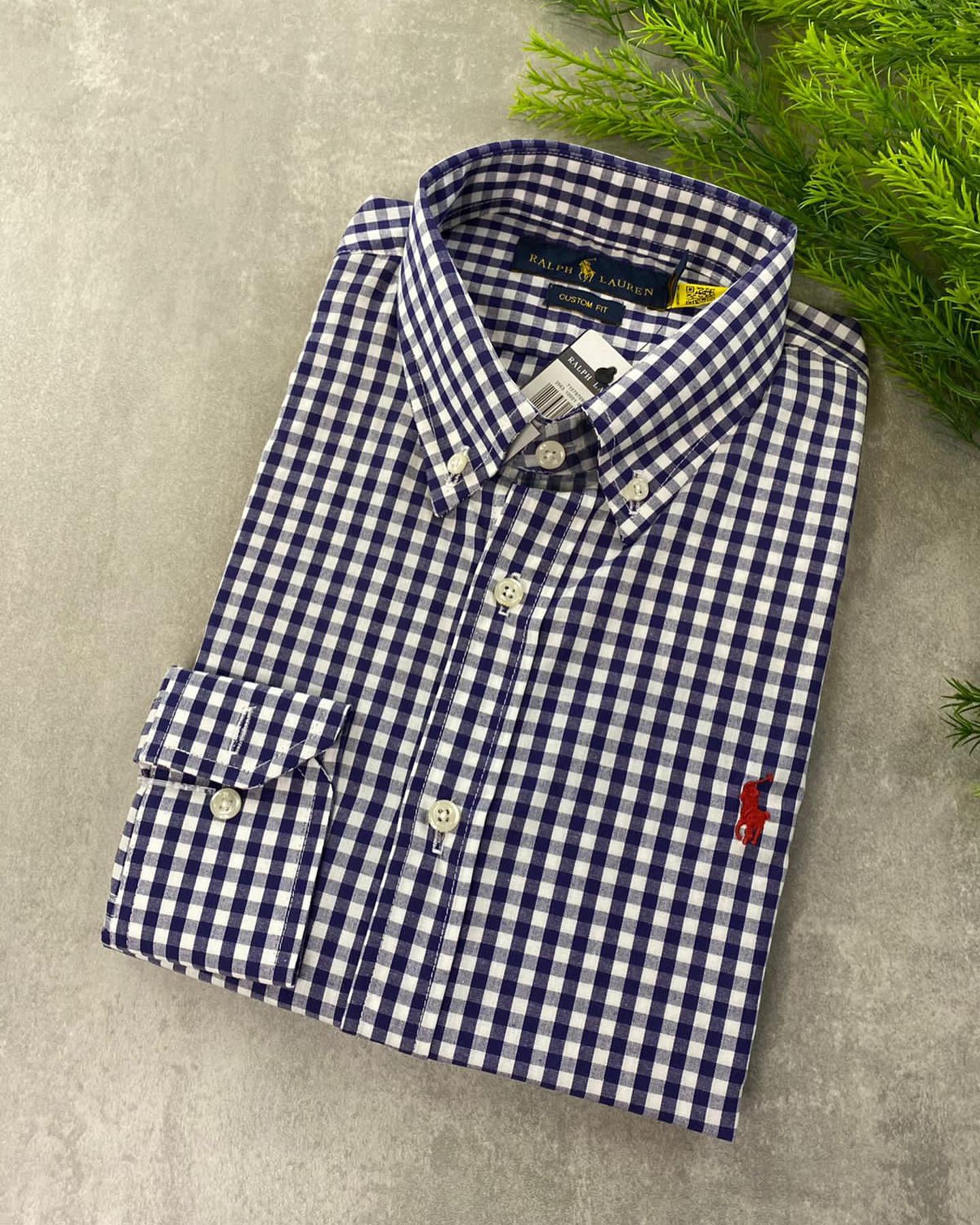 Polo Ralph Lauren  Custom Fit Oxford Check Shirt
