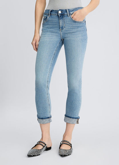 Skinny jeans with turn-ups