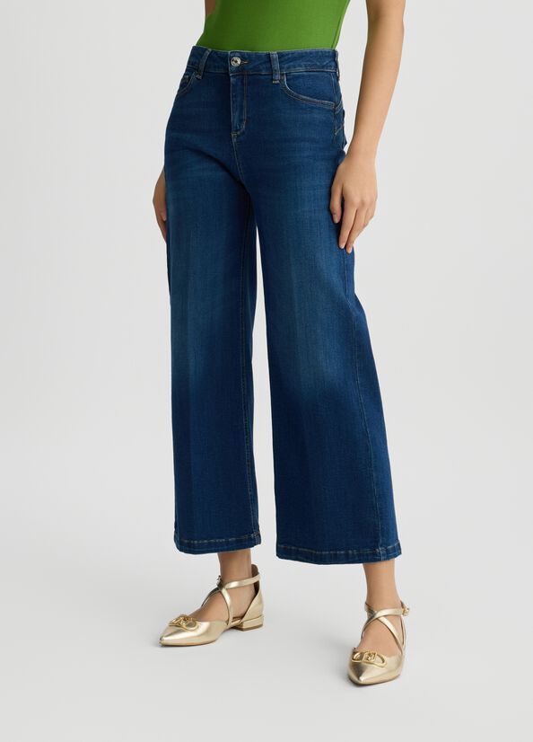 Cropped jeans