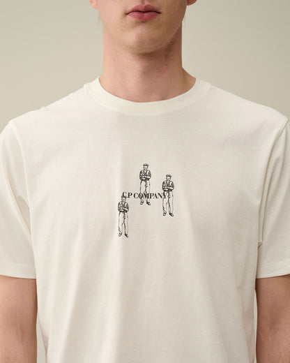 C.P. Company Jersey Relaxed Graphic T-shirt