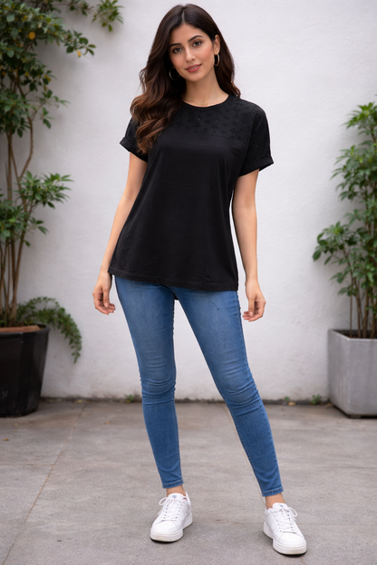 Casual Luxe Cotton Tee