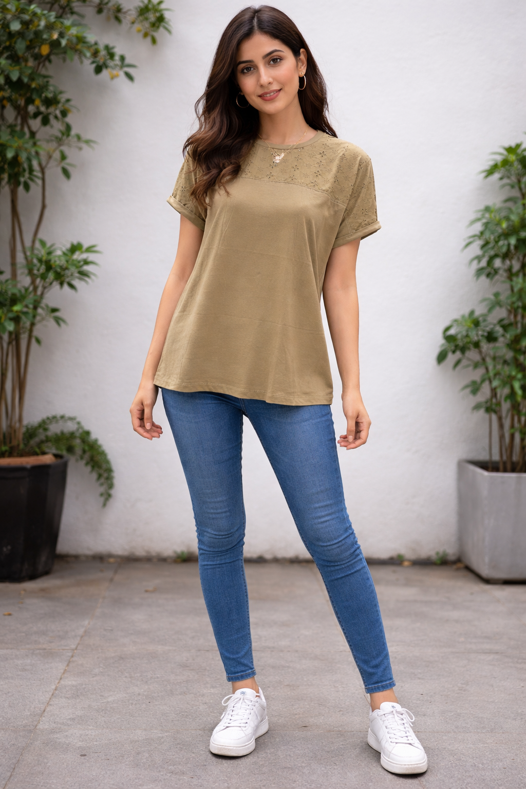 Casual Luxe Cotton Tee