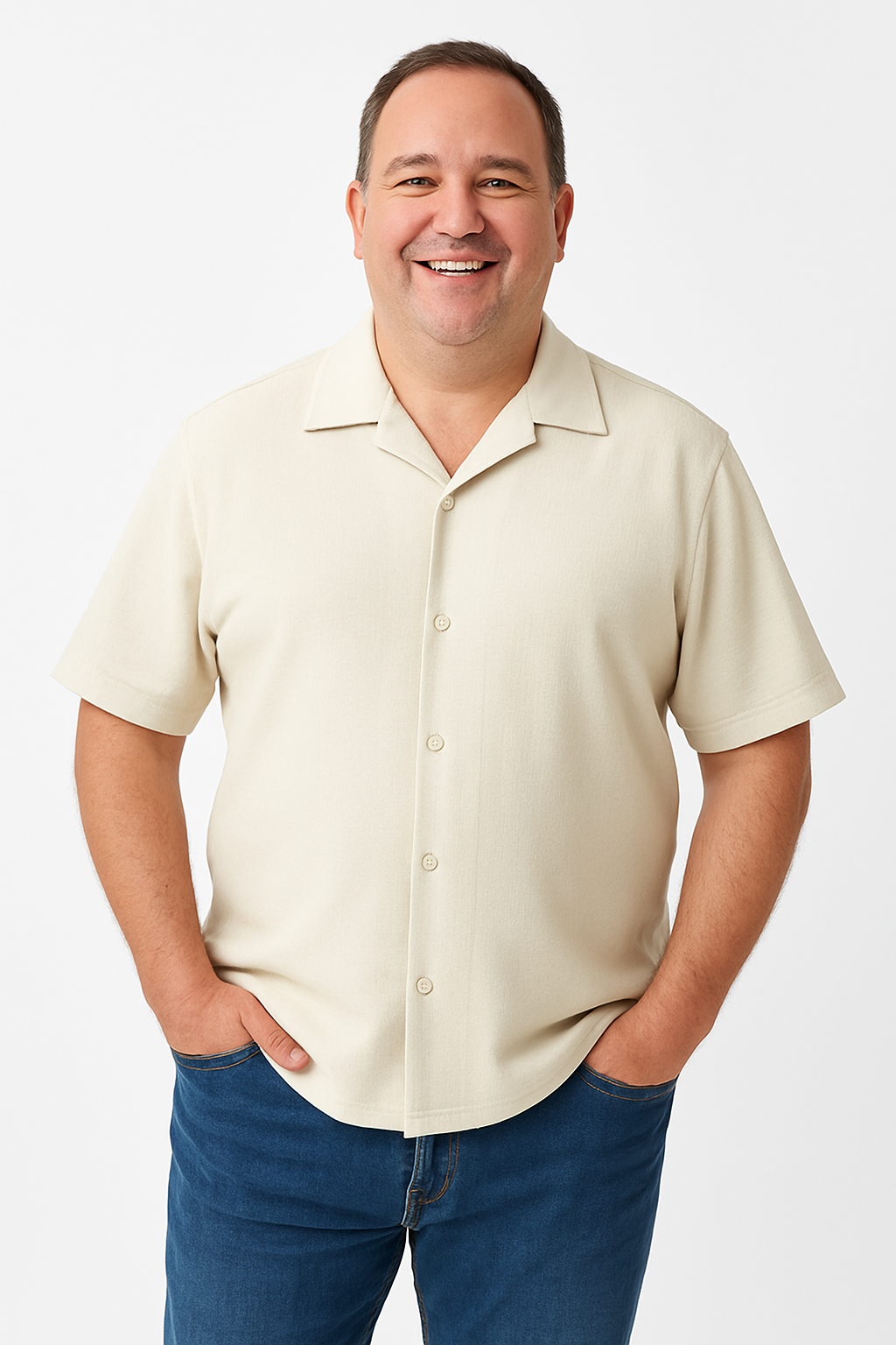 Big & Tall Drop Shoulder Resort T-Shirt