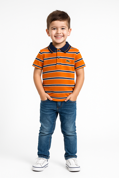Boys Cotton PK Polo