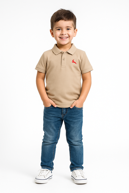Boys cotton pk polo