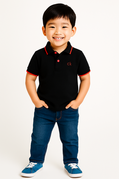 Boys Cotton PK Polo