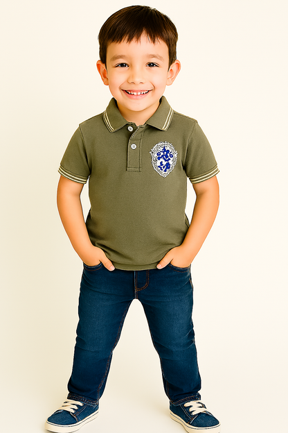 Boys Cotton PK Polo