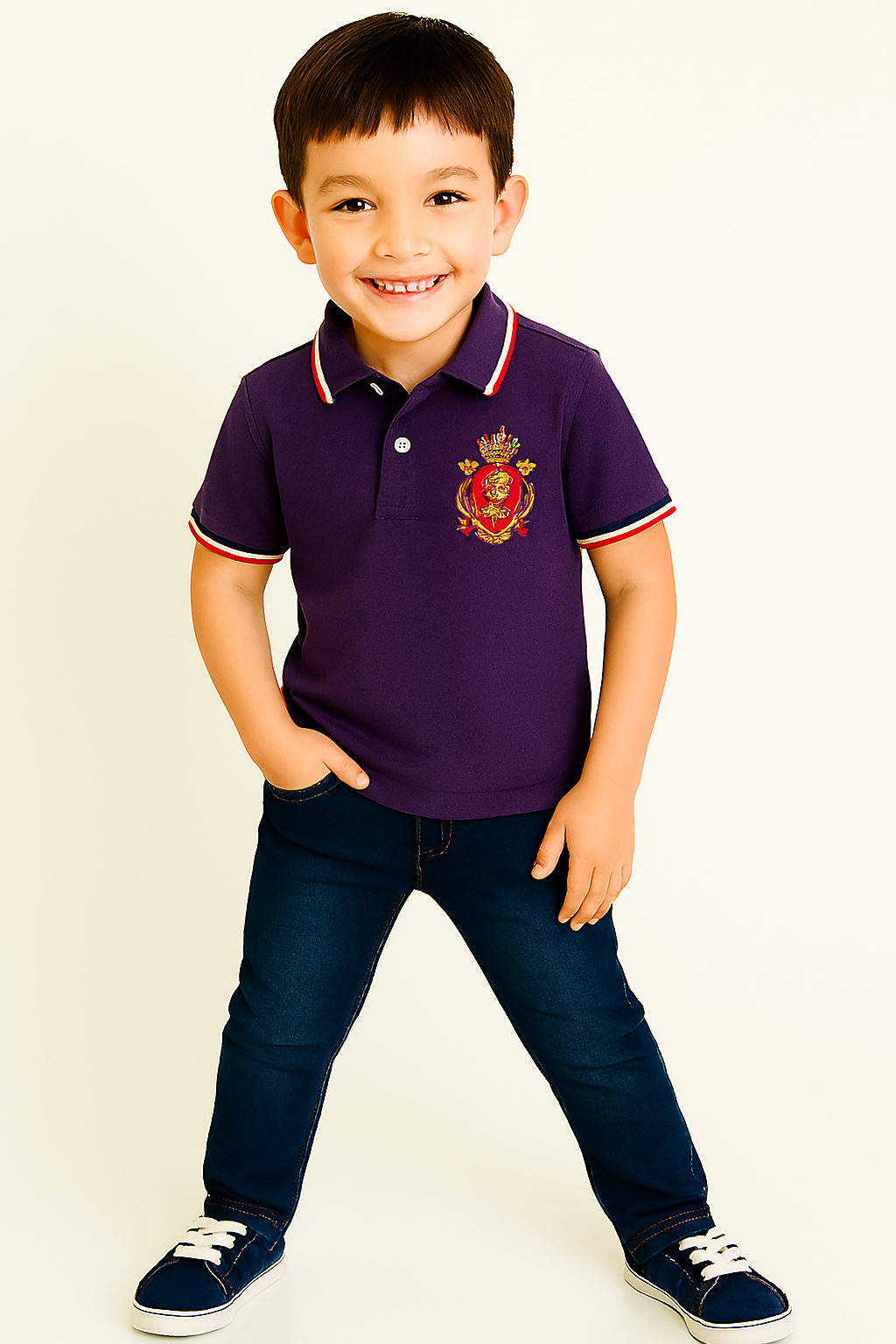 Boys Cotton PK Polo