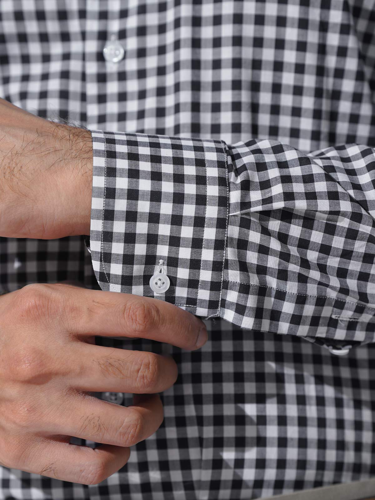 Multicolor Mini-Check Formal Shirt