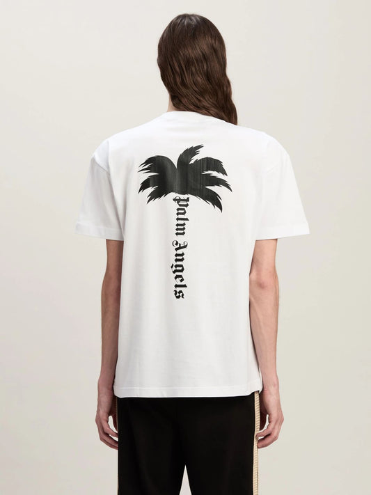 Palm Angel Palm tree-print cotton T-shirt