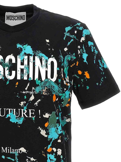 Moschino Printed T-Shirt Black