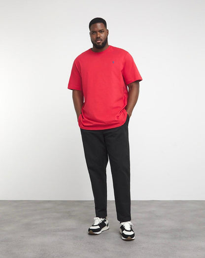 Jersey Custom Fit Cotton Crewneck T-Shirt