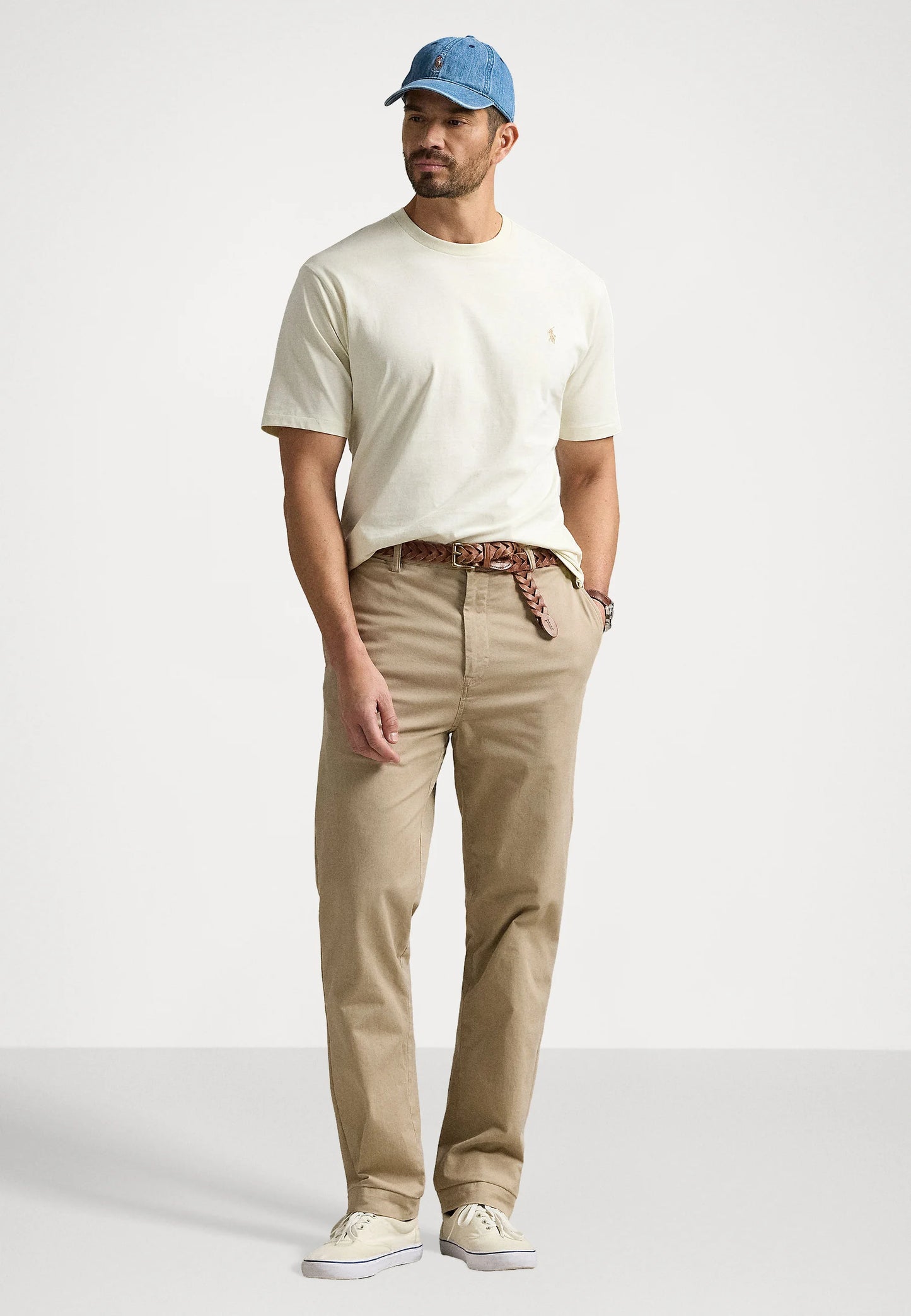 Jersey Custom Fit Cotton Crewneck T-Shirt