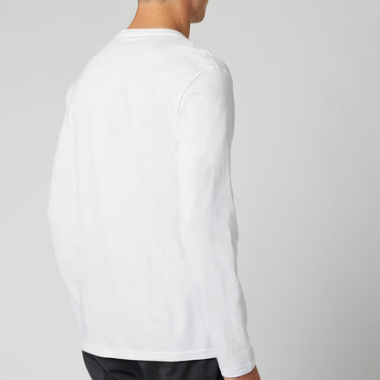 Men's Cotton Jersey Crewneck Long Sleeve Tshirt